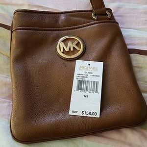 Michael Kors Crossbody Leather Bag