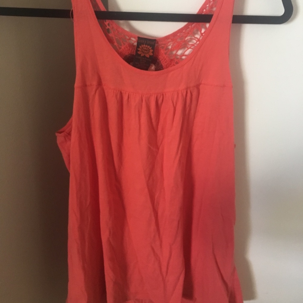 lucky brand knit back tank