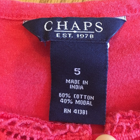 Chaps Summer Dress, size 5 - Picture 6 of 8