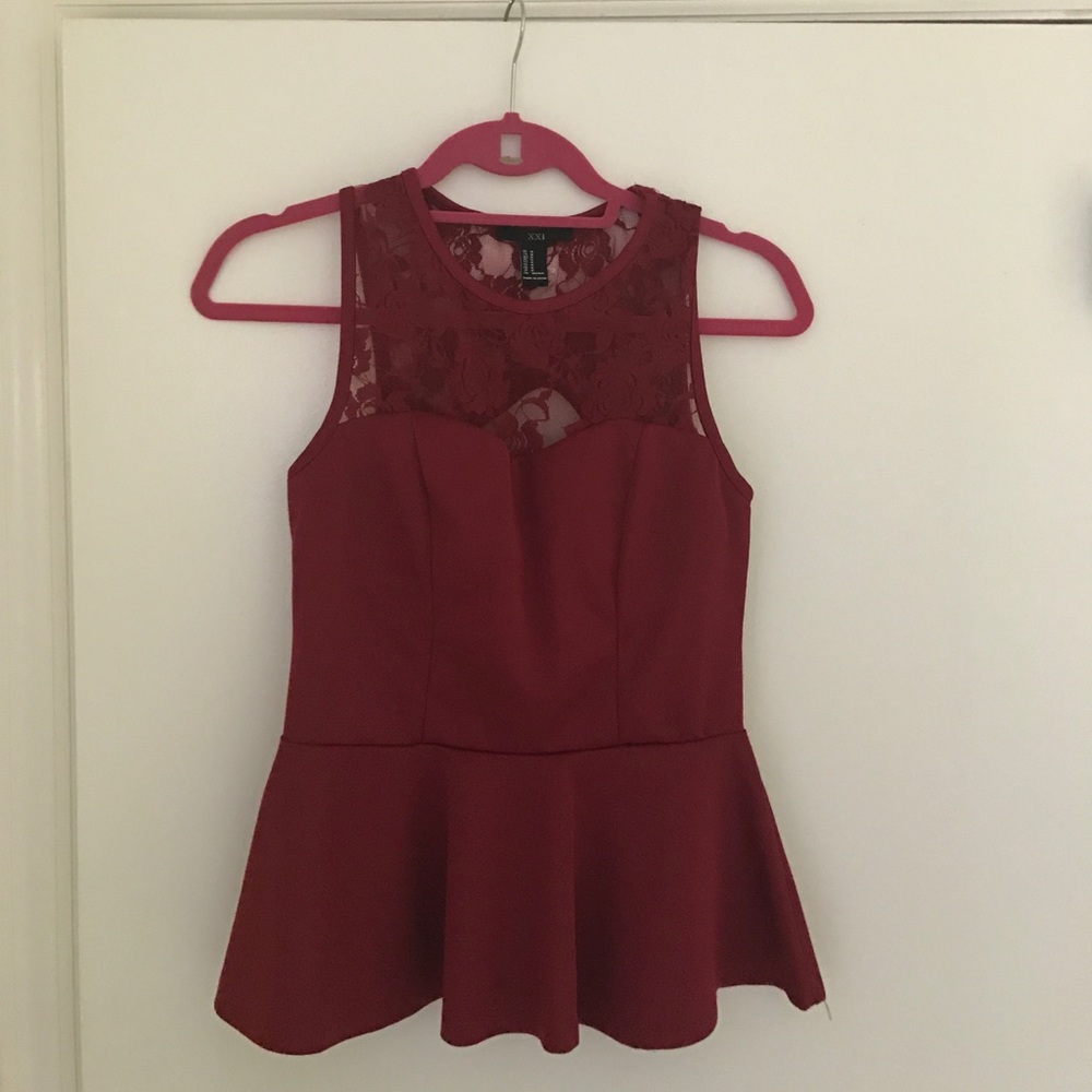 Forever 21 Lacey blouse