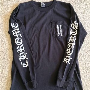 Chrome Hearts Long Sleeve Tee, Men's, M (black)