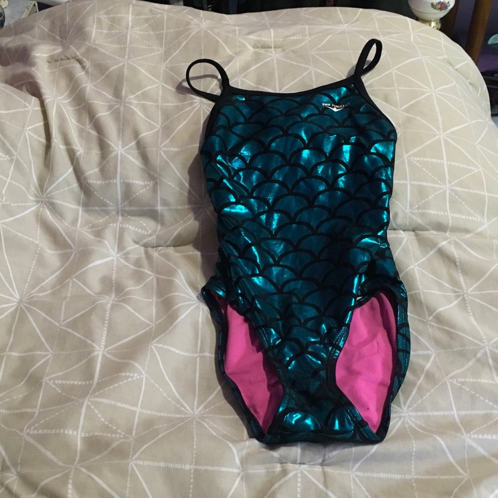 The finals swim brand mermaid suit size 26