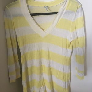 splendid stripped 3/4 shirt