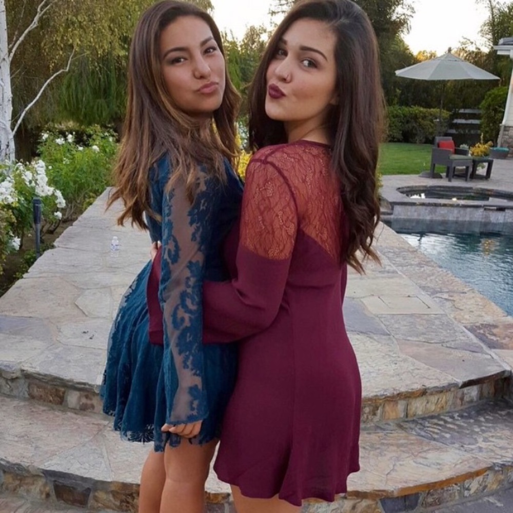 Maroon Dress