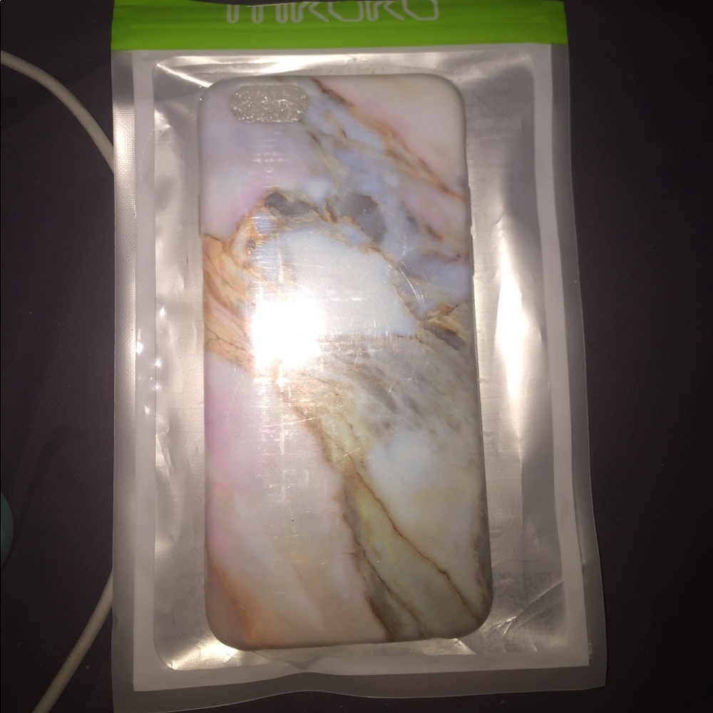 Pink marble iPhone 6 or 6s case