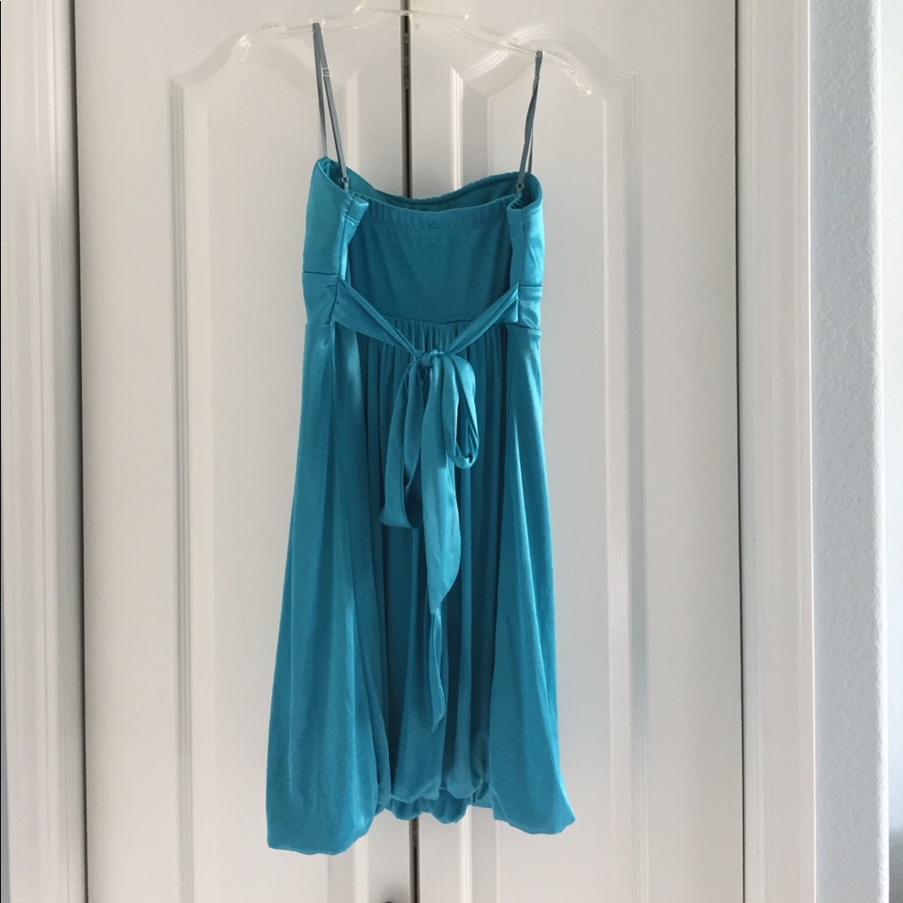 Ruby Rox Bright Blue Bubble Dress - Picture 2 of 4