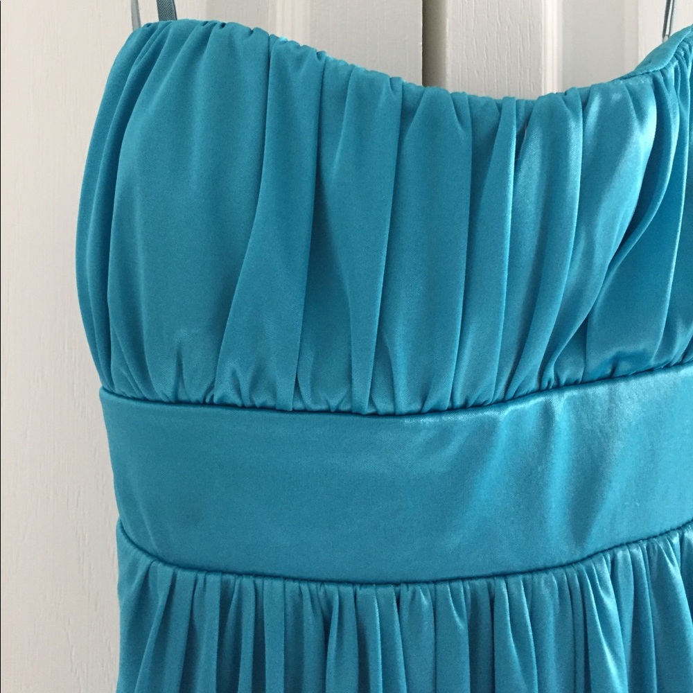 Ruby Rox Bright Blue Bubble Dress - Picture 4 of 4