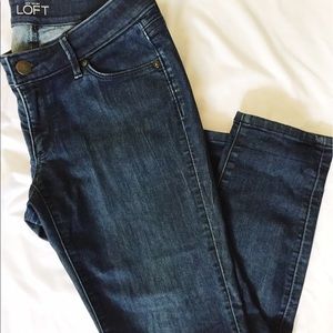 LOFT curvy skinny jeans