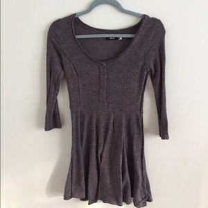 Dark Gray Knit Dress