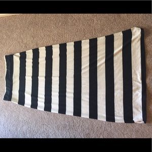 Striped maxi skirt from forever 21