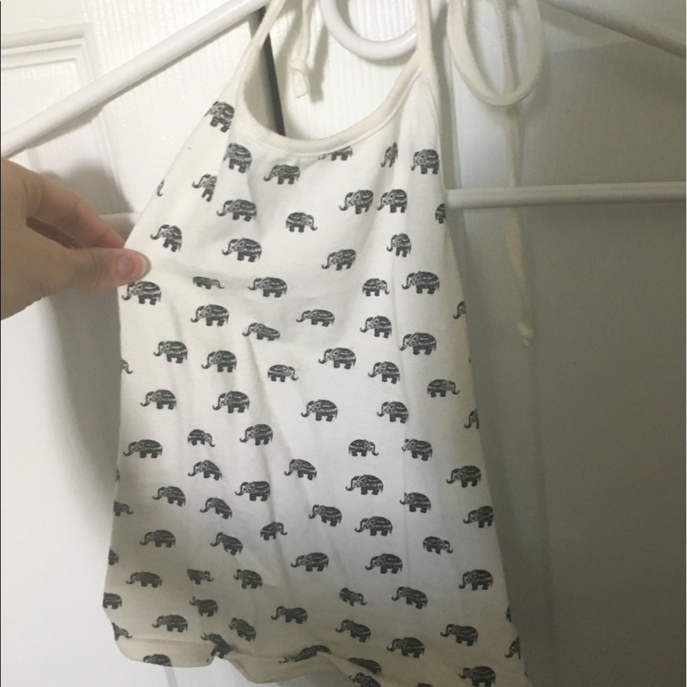 L. A. Hearts PacSun elephant halter top!