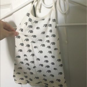 L. A. Hearts PacSun elephant halter top!