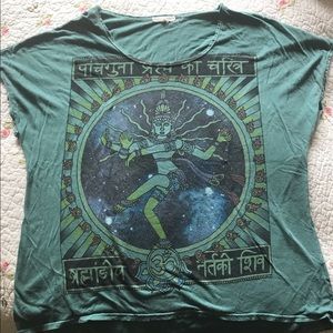 Urban outfitters flowy tshirt in medium