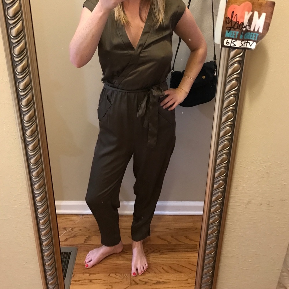 Satin romper