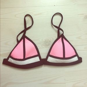 Triangl bikini top size S