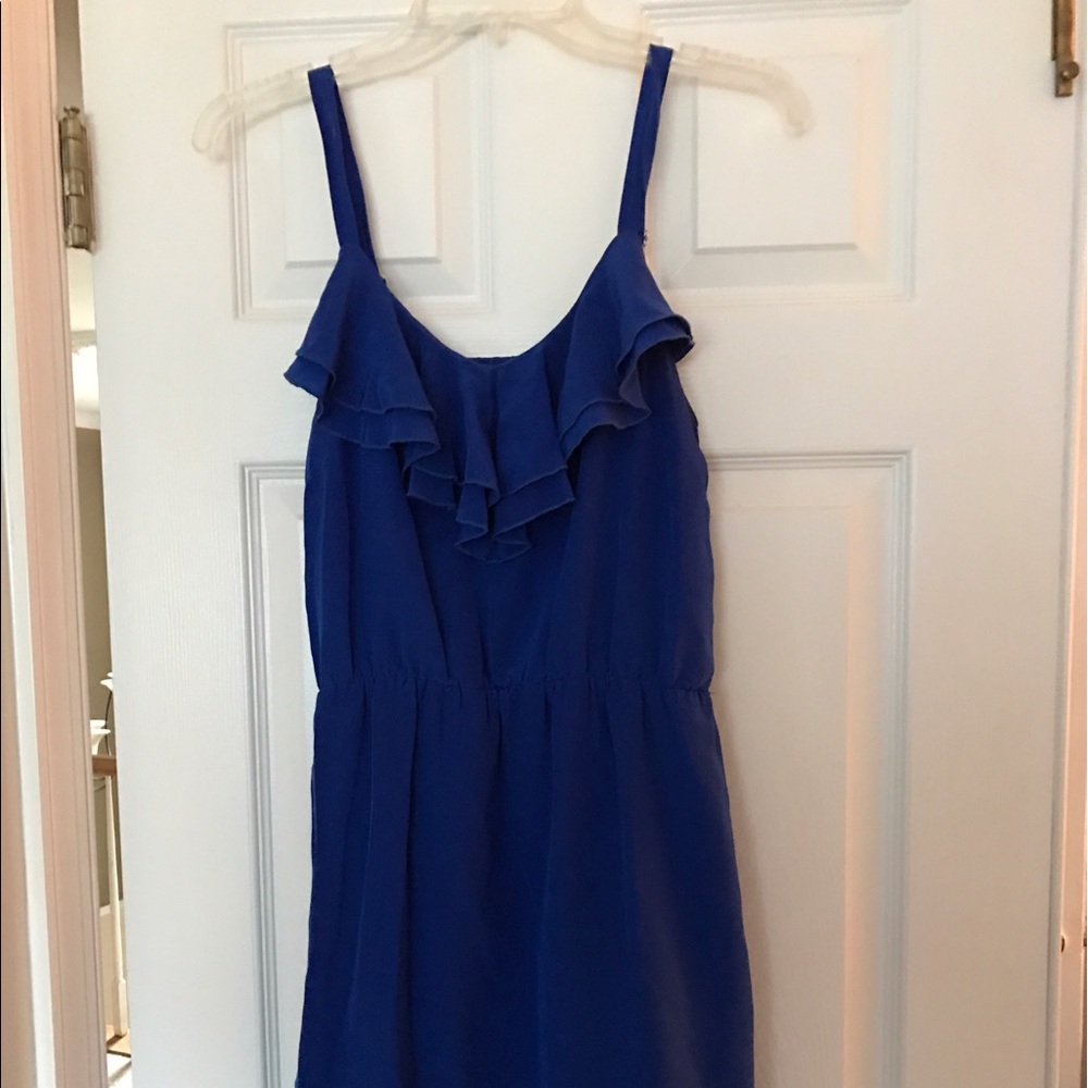Silk dress just listed!! worn once! S💙