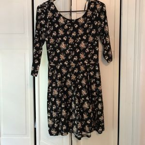 Floral skater dress forever 21
