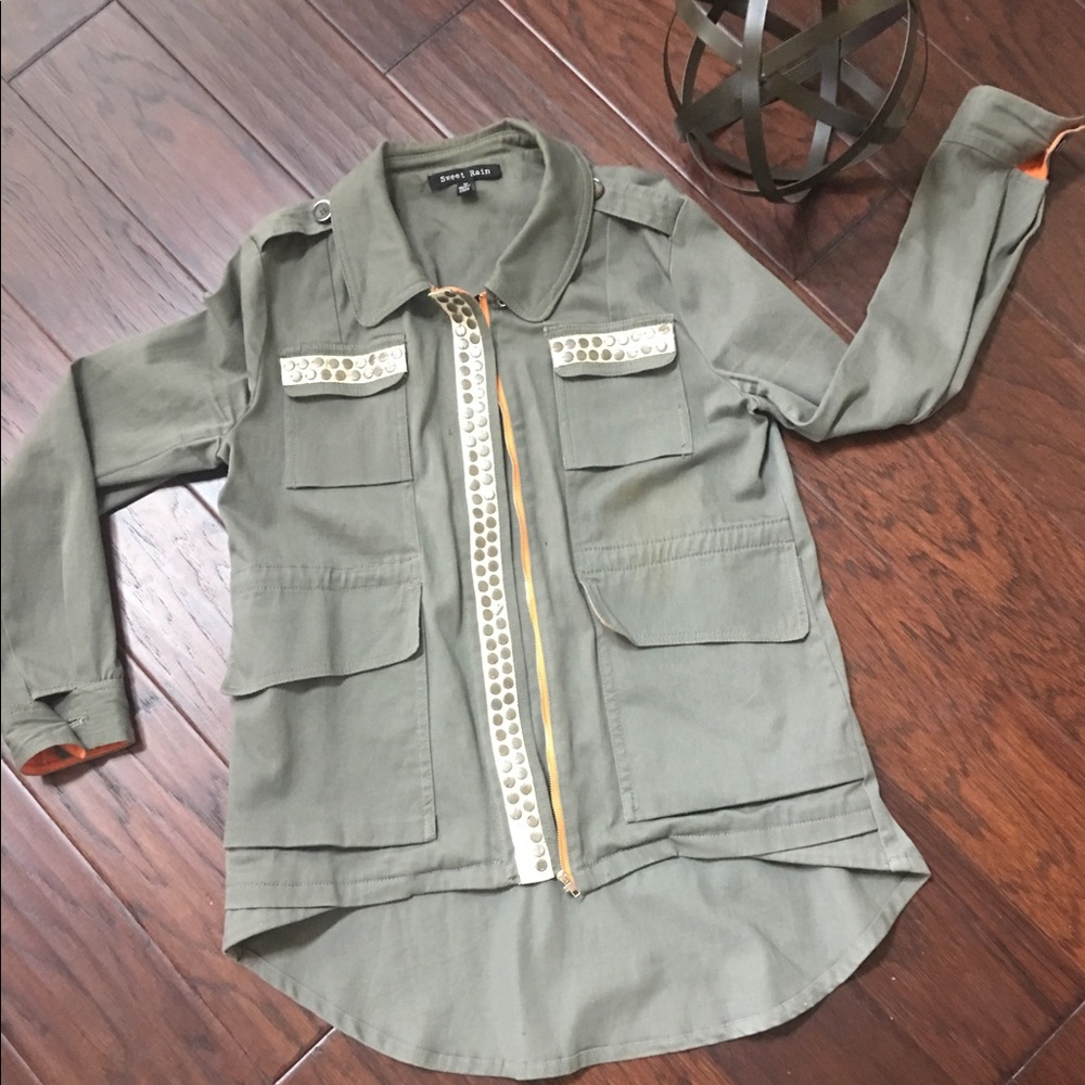 Sweet Rain utility jacket