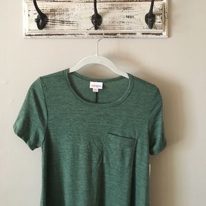 NWT green xxs LuLaRoe Carly