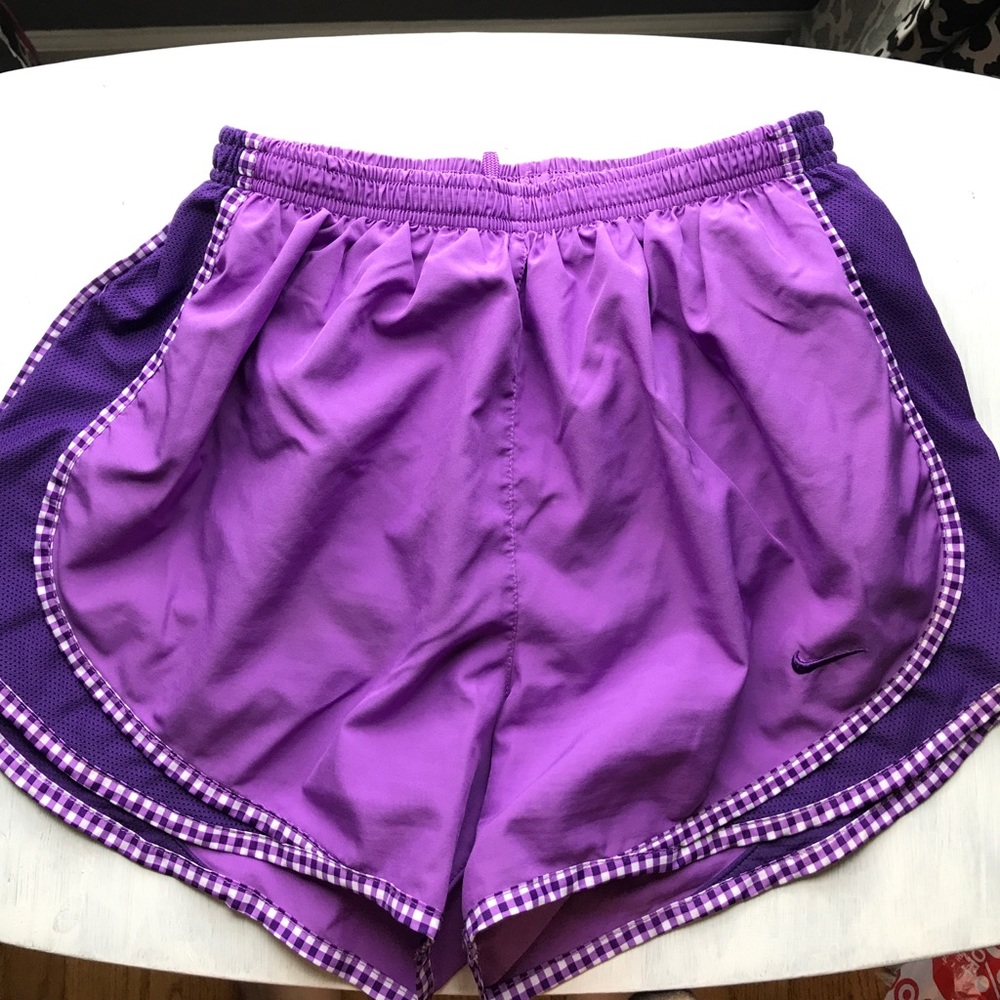 Purple Running Shorts