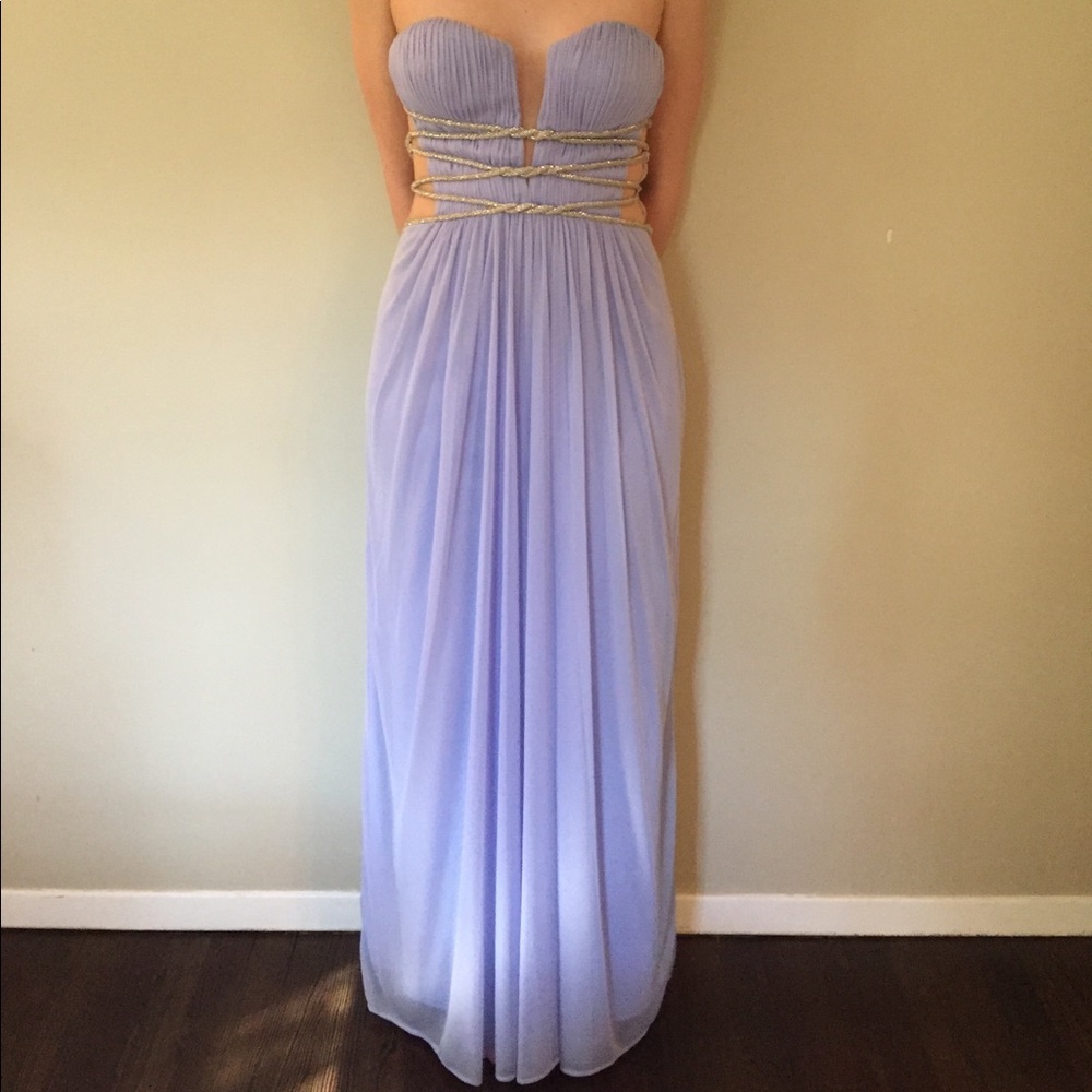 NEW! beautiful lilac formal dress
