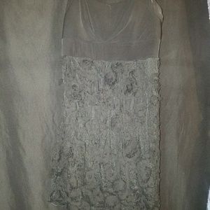 Cute black floral cocktail dress