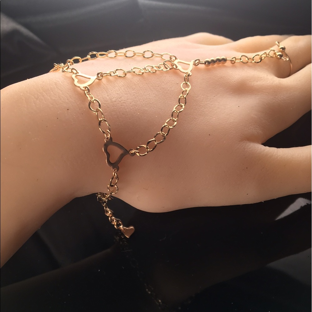 Ring-Bracelet for the hand