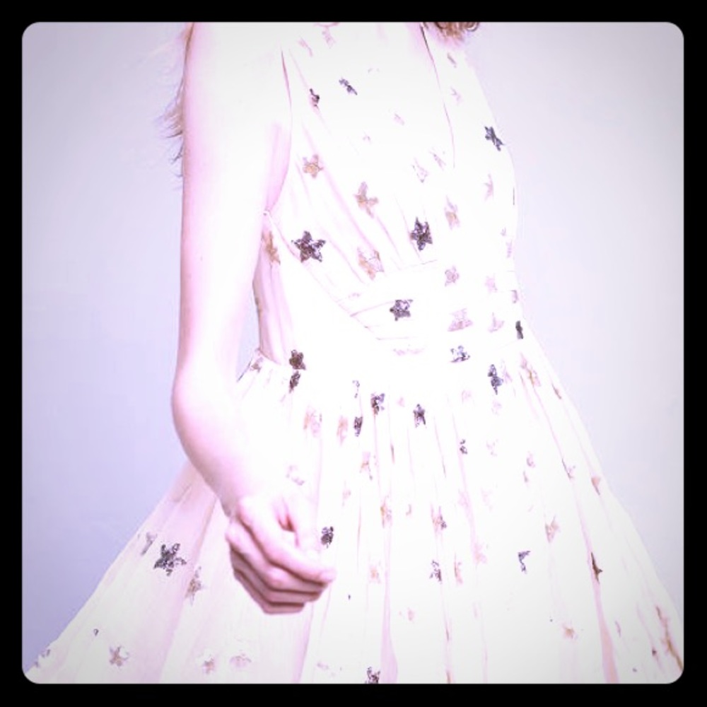 Anthropologie Sequin Stars dress MUST GO!!!