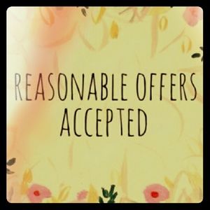 taking offers on all items