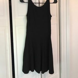 H&M black skater dress