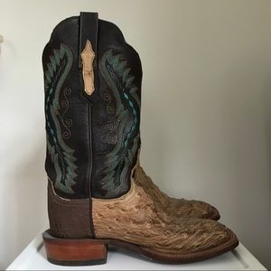 Lucchese Ostrich Boots