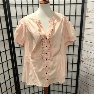 🌻 Pure Energy Peach Lightweight Blouse