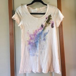 J crew watercolor T-shirt