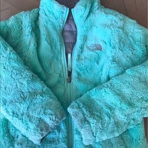 North Face Reversible Mossbud Girls Jacket