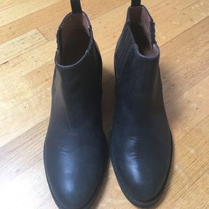 Jeffery Campbell leather ankle boots