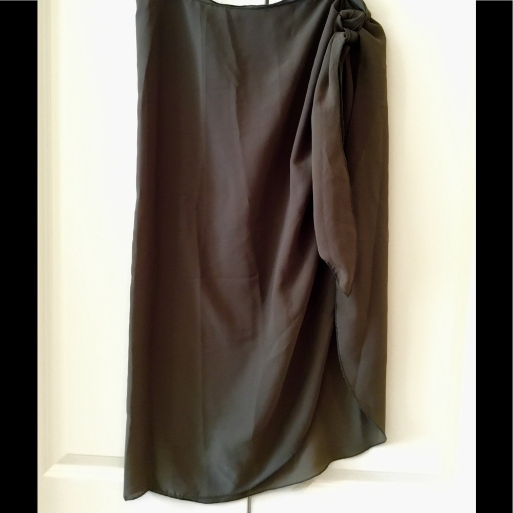 Sheer sarong cover up