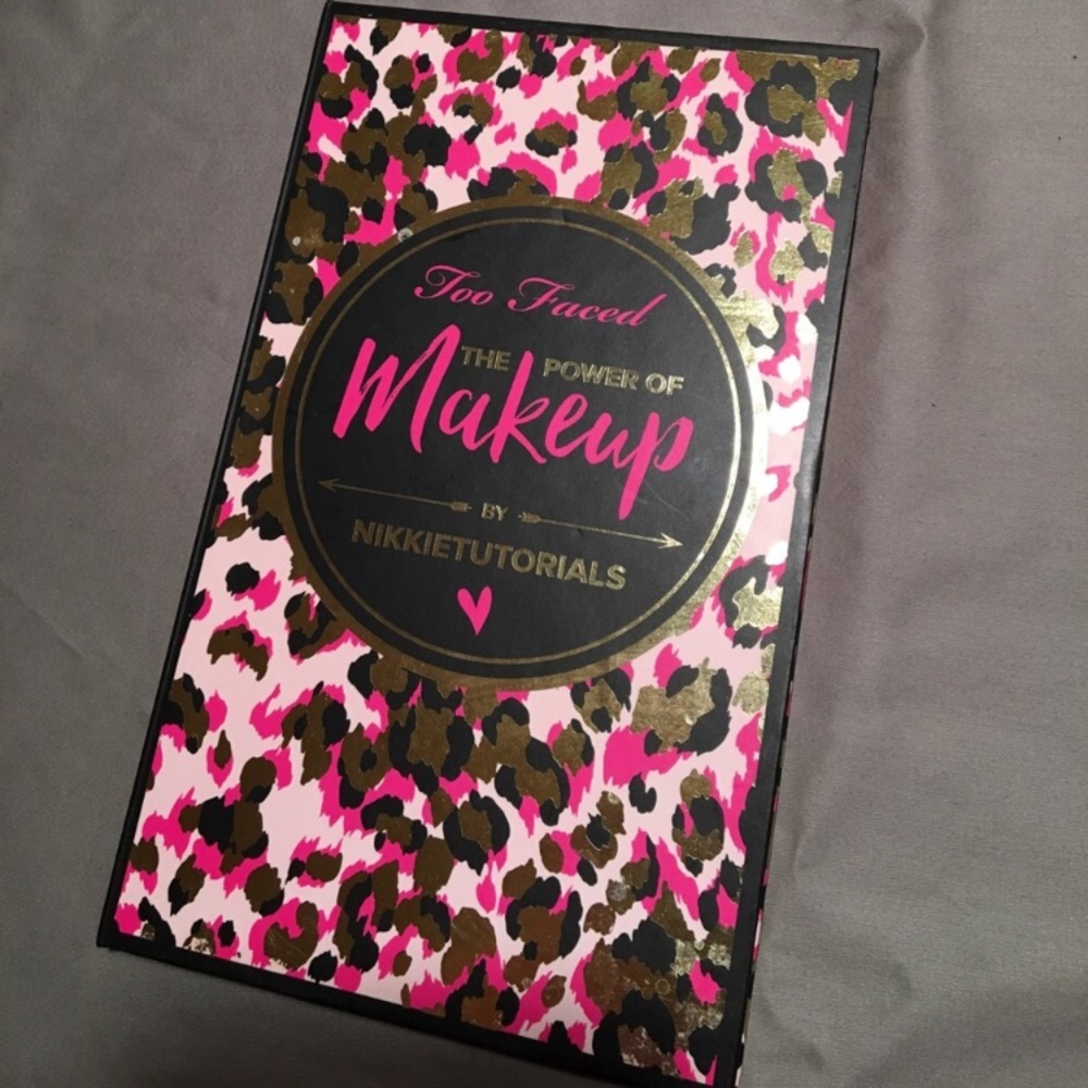 Power of makeup, electric, and sweet peach