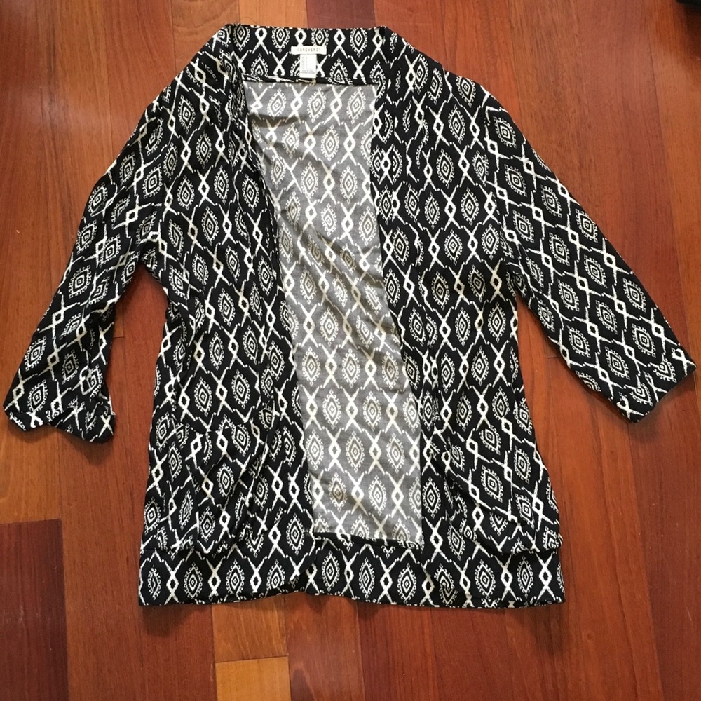 Patterned Cardigan