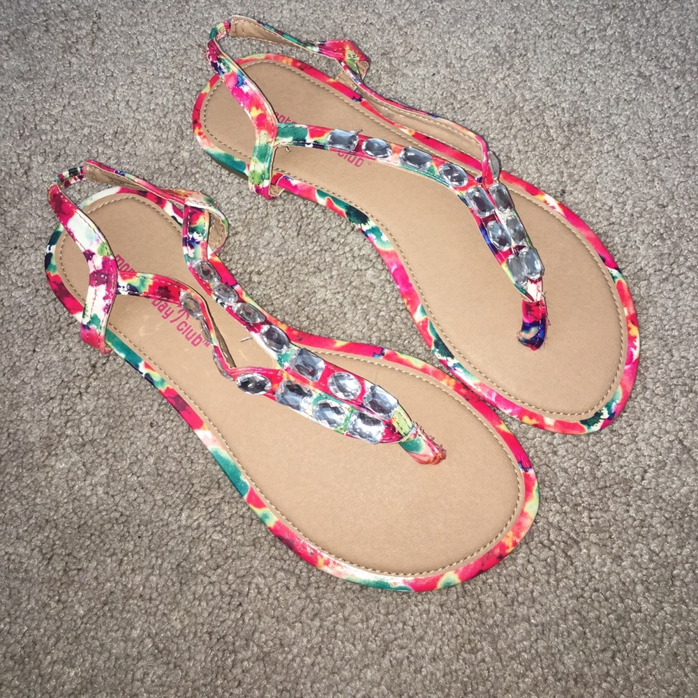 🏝 Montego Bay Club Sandals with rinestones