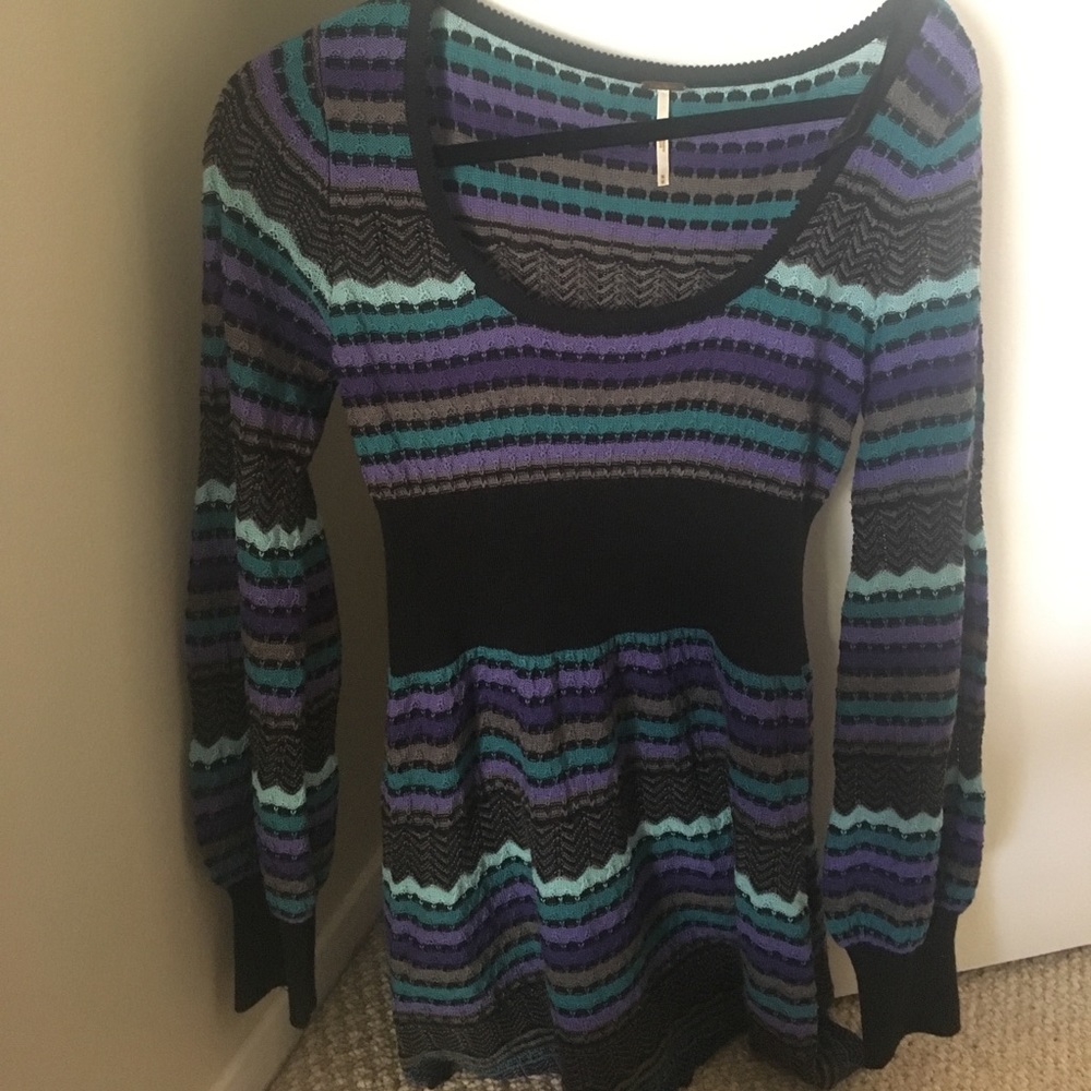 adorable free people striped dress