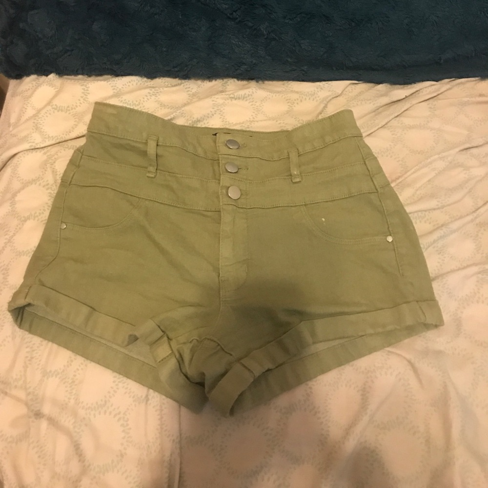 high wasted shorts