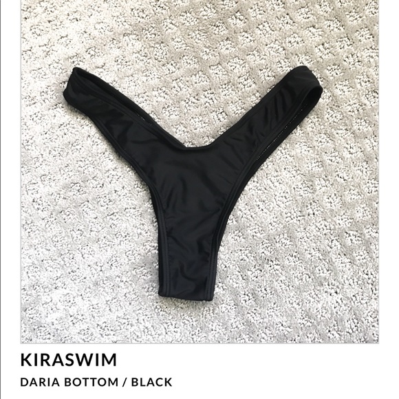 Other - BLACK brand new Daria style Kira swim bottoms
