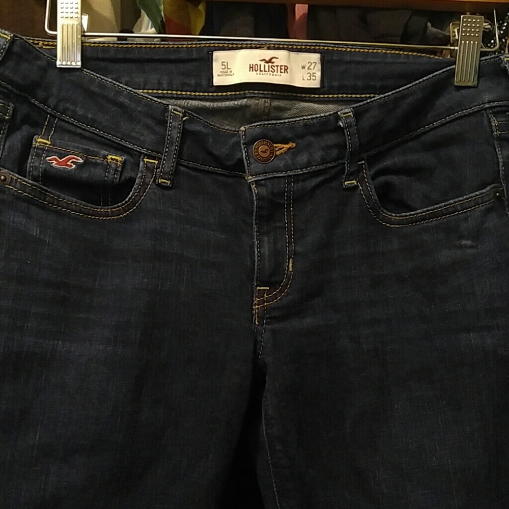 Hollister Dark blue jeans
