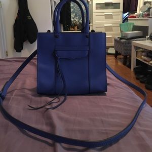 Mini blue Rebecca Minkoff purse