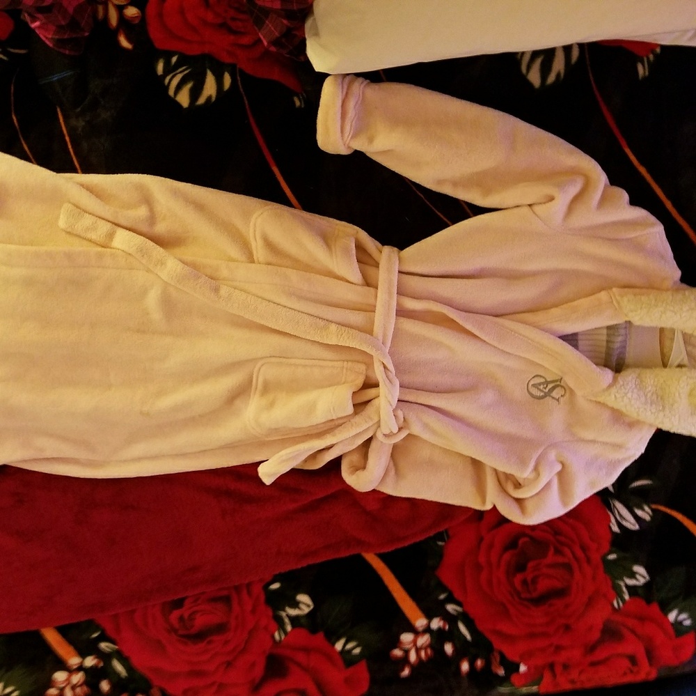 Victoria Secret plush hooded robe