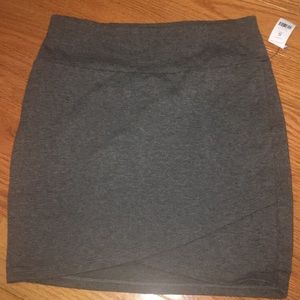 GARAGE- bodycon mini tulip skirt