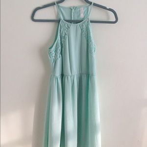 Flowy Teal Dress