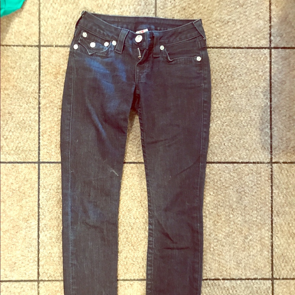 True religion dark jeans