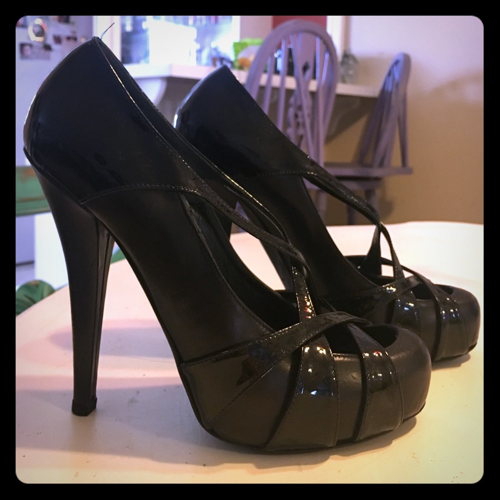 LAST CALL 9/11/22 - Alejandro Ingelmo Black Leather Fetish Heels