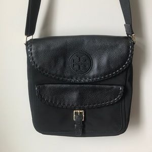 Tory Burch Marion Nylon Whipstitch Messenger Bag